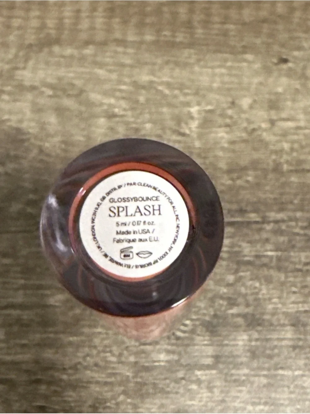 Saie Glossybounce Hydrating Lip Oil In Splash. Full Size 0.17 Oz NIB